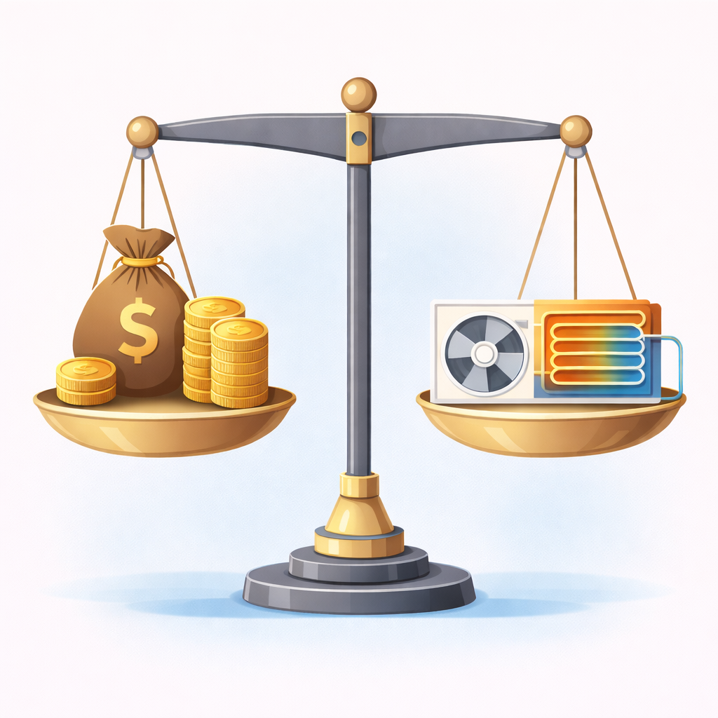 Heat pump cost and performance